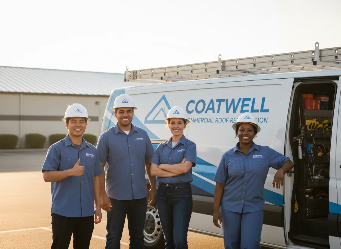 Commercial roof coating company in Odessa, NE